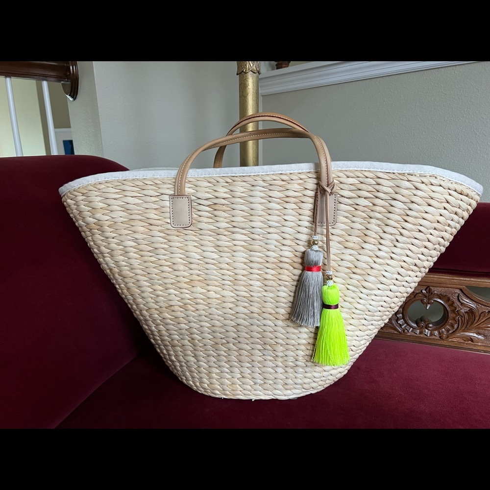 India Hicks Rivera Basket Bag